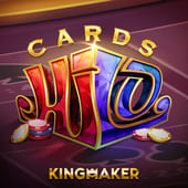 Cards Hi Lo cards game on 22ph